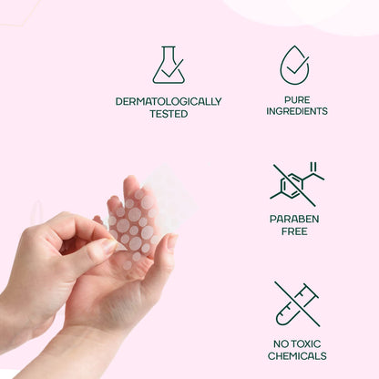 MOUNTAINORÂ® Acne Pimple Patch - Hydrocolloid + Tea Tree Oil Potent Spot Cover, Fast Breakout Healing, Overnight Removal of Acne Gunk, Waterproof Invisible Patches, Safe & Certified 36 Patches.