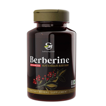 Berberine Advanced 500mg Capsules for Glucose Balance, Optimal Metabolism & Weight Management â€“ Plant-Based Formula with Banaba, Piperine & Cinnamon Extracts [Vegan Friendly] (Pack of 1 - 60 Capsules Each)