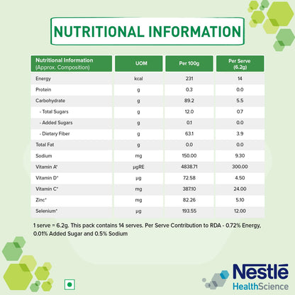 Resource Nestle Fiber Choice | Partially Hydrolyzed Guar Gum (Phgg), Prebiotic Fiber + Immunonutrients* | Contains 14 Sachets | 86.8g