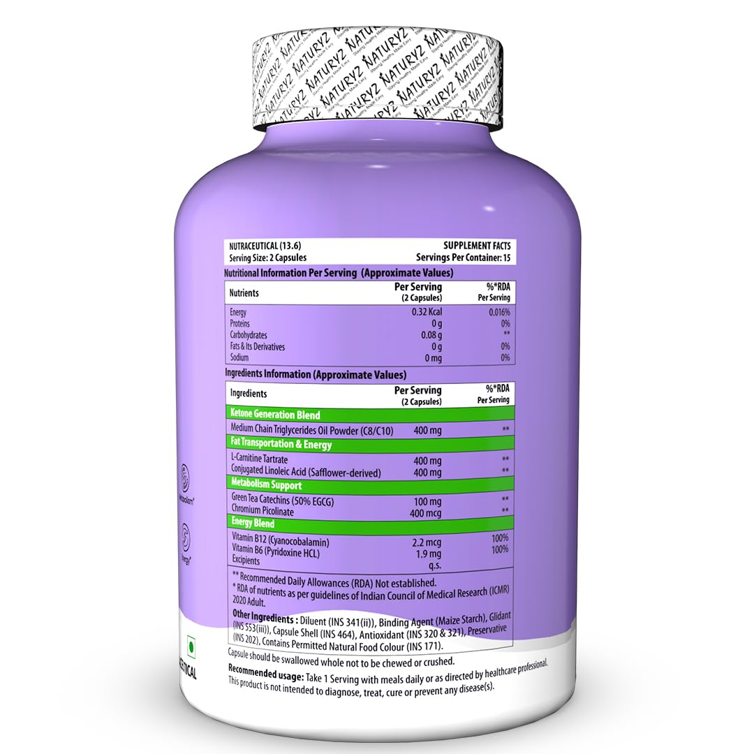 Naturyz Keto Shred Capsules (30, capsule)
