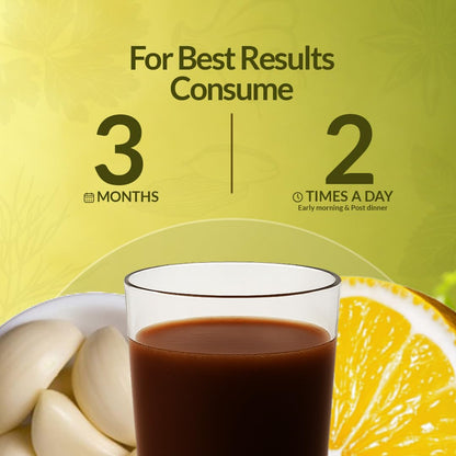 Krishnaâ€™s Blockshunya Juice - 1000 ml | Ayurvedic Herbal Support for Healthy Cholesterol Levels | Heart Wellness Formula