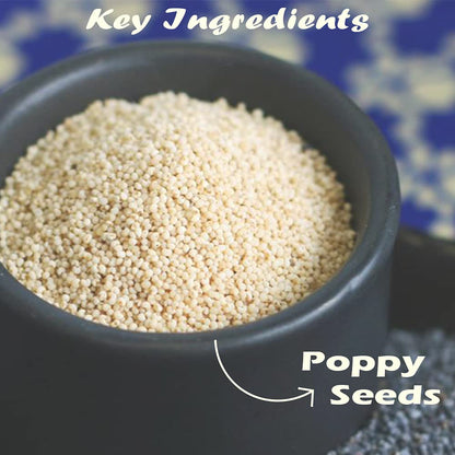 Namo Organic - Original White Posto Poppy Seeds - 150gm - Unadulterated Khus Khus | khas khas | 100% Pure | Raw and Unprocessed | Direct From Farmers