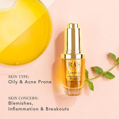 RAS LUXURY OILS Luminous Skin Clearing Face Elixir Nourishing Serum
