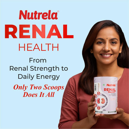 Patanjali Nutrela Renal Health | Whey Protein Supplement for Kidney Support â€“ 400g