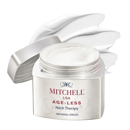 Mitchell USA Anti-Aging Neck Therapy Cream â€“ Firms & Smooths Neck Skin, Reduces Fine Lines | With Lotus Seed Extract & Cocoa Butter | For All Skin Types | 50 g