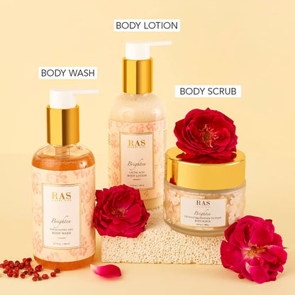 RAS Luxury Oils Nourish Hydrating & Purifying Body Wash,Moroccan Argan Oil & vanilla; Purifies & hydrates; Oil to foam body wash; For Men & Women; 200ml