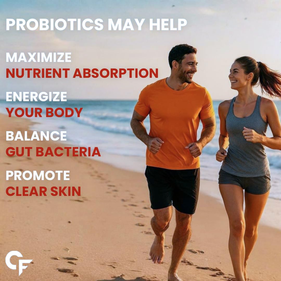Carbamide Forte Probiotics Supplement | Gut Health Supplements with Limosilactobacillus reuteri | Probiotics supplement for gut health | Digestive Enzymes 20 Effervescent Tablets