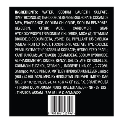Sunsilk Stunning Black Shine Shampoo 1 L|| With Amla + Oil & Pearl Protein|| Gives Shiny|| Moisturised and Fuller Hair - Paraben Free