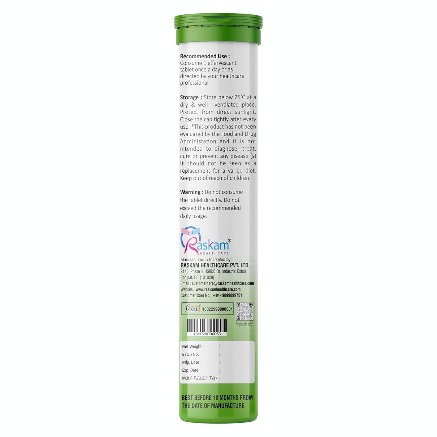 ACV Moringa Effervescent Tablets | Fizz 15 Tablets in Mixberry Flavor, 500mg| Natural Energy & Immunity Booster with Antioxidants to Control Cravings (Pack of 1)