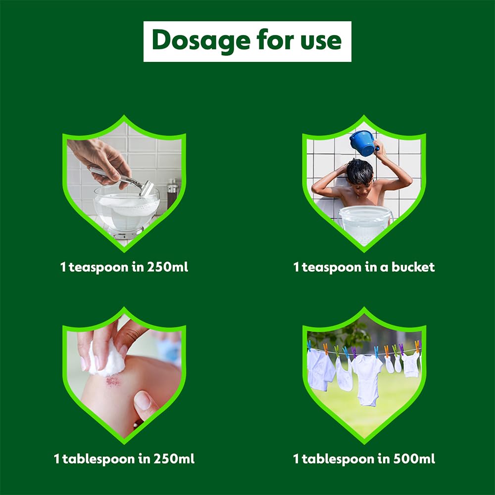 Dettol Antiseptic Liquid for First Aid, Surface Disinfection and Personal Hygiene, 1300ml