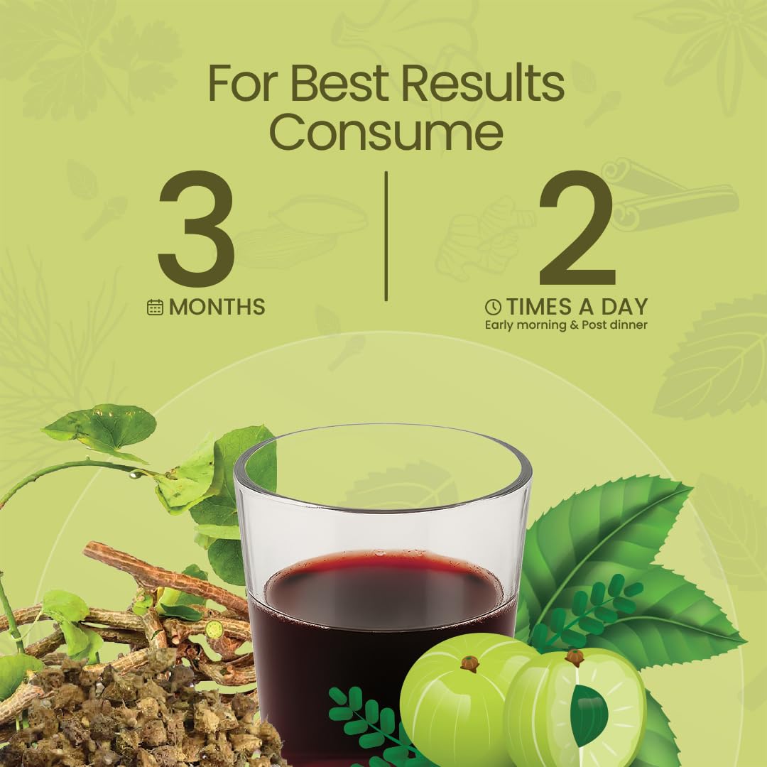KRISHNA'S HERBAL & AYURVEDA Prostirid Juice, Enriched With 9 Other Herbs, No Artificial Colors or Flavors, 1000 Ml - (Pack of 1)
