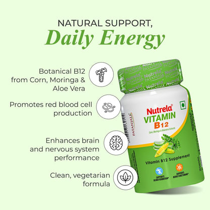 Nutrela Combo Vitamin B12 & D2k
