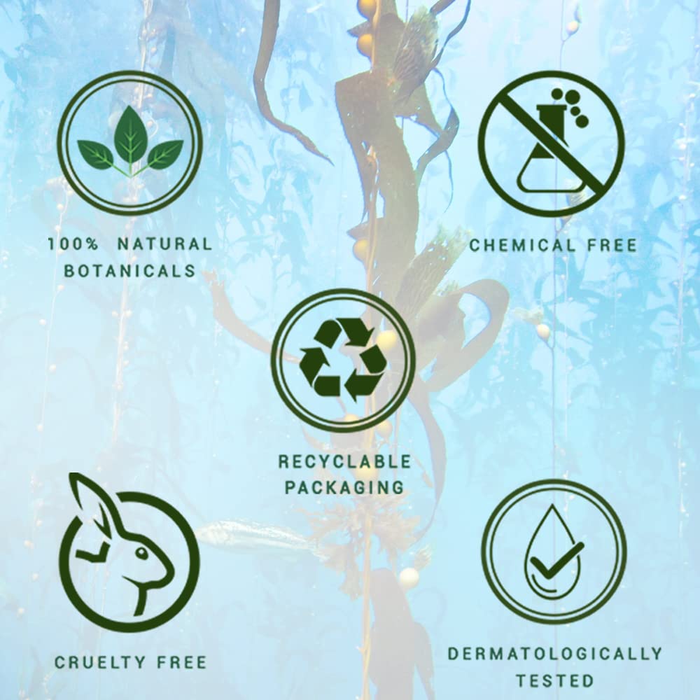 Biotique Ocean Kelp Anti Hairfall Shampoo | Intensive Hair Growth Therapy| Anti Hairfall Shampoo that Maintains Shine |100% Botanical Extracts | Suitable for All Hair Types |190ml