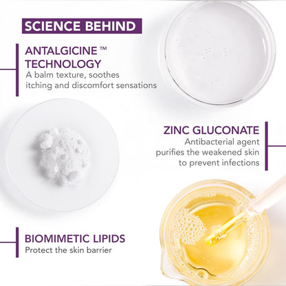 Bioderma Cicabio Baume Lavant Cleansing Balm for Weakened and Irritated Skin