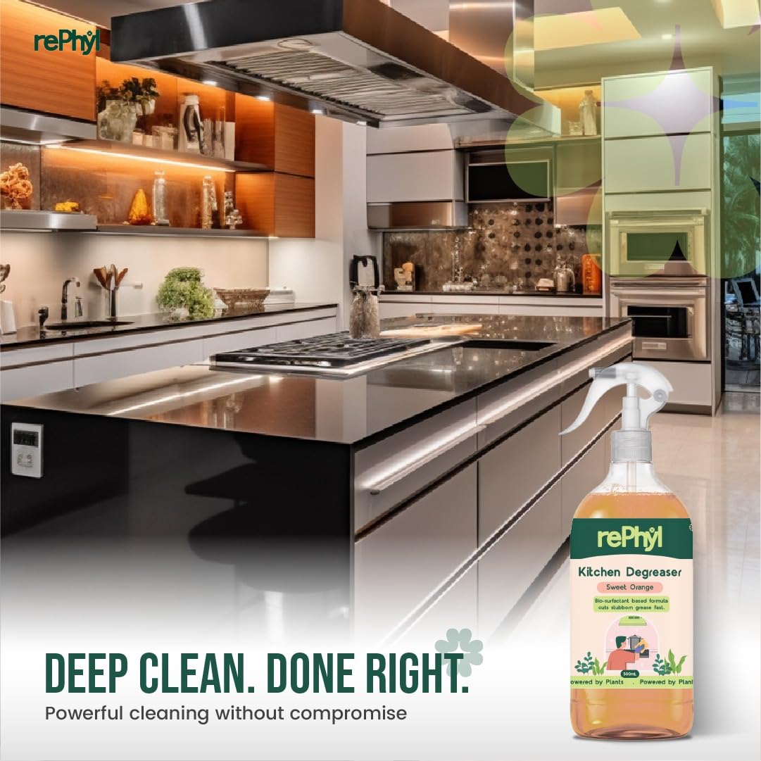 Sweet‑orange kitchen degreaser that actually cuts the grease