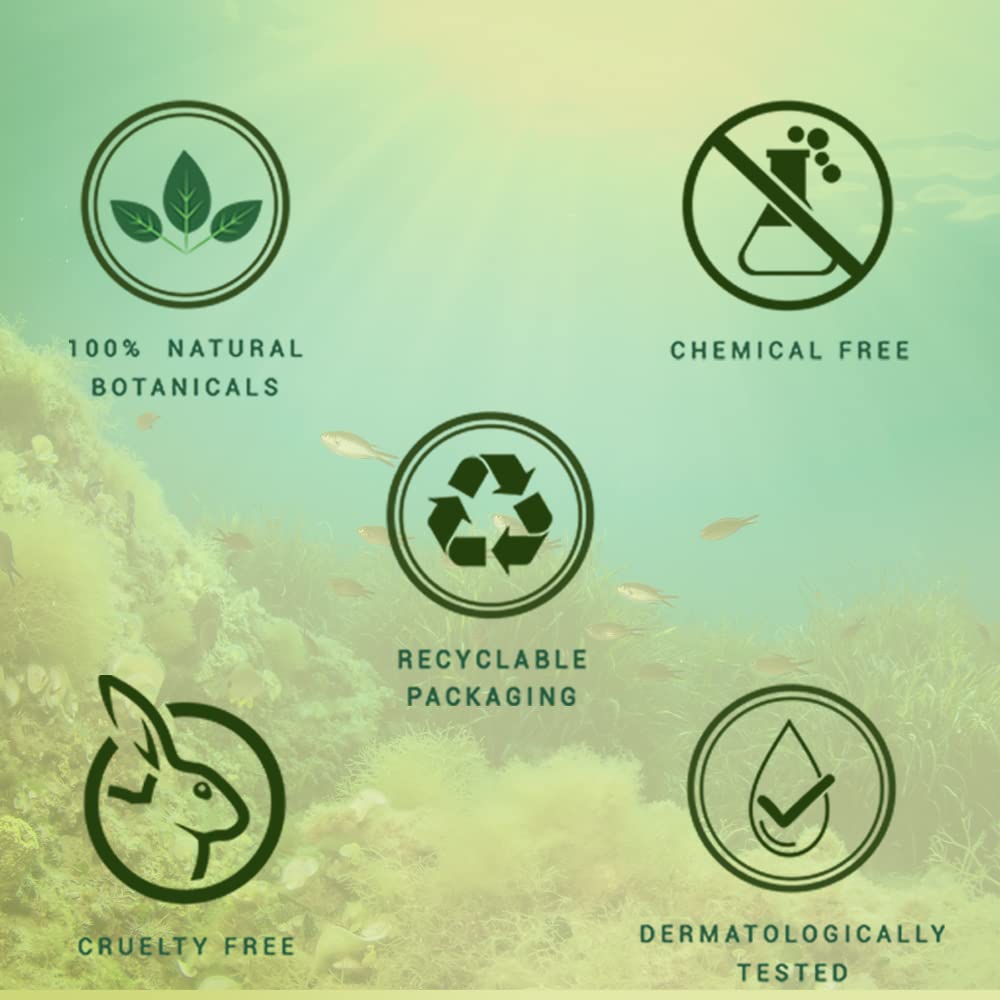 Biotique Bio Seaweed Revitalizing Anti Fatigue Eye Gel | Contains Wild Seaweed, Nutmeg, & Honey | Reduces Dark Circle and Puffiness | Suitable for All Skin Types | 15g