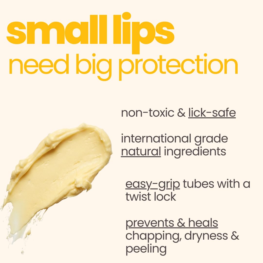 TucoÂ® Kids Lip Balm Tint | Lip, Cheek & Eyeshadow | Ages 3-15 Years | Made with 100% Natural Oils & Waxes | Free from Mineral Oils, Synthetic Fragrance and Parabens