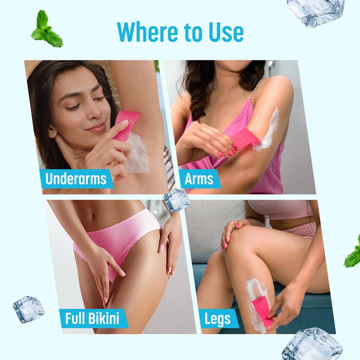 Veet Pure Hair Removal Cream for Women For Sensitive Skin - 100g | Suitable for Legs, Underarms, Bikini Line, Arms