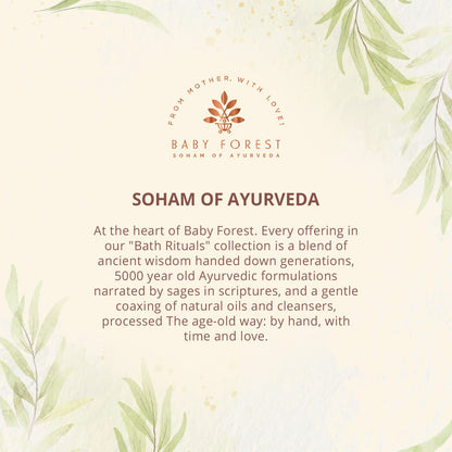Baby Forest Nikhrae Kesh Baby Shampoo Infused With Paraben- Free | Contains 8 Ayurvedic Natural Essential Oils, Herbs, Flowers, Seeds oil & Medicinal plants | 200ml