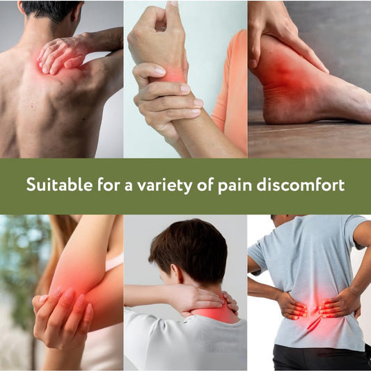 Mountainor Herbal Knee Pain Relief Patches Arthritis Inflammation Patch Sticker | Instant Relief from Knee Pain | Joint Knee Pain Relief Products Natural Wormwood Extract Patch for Knee (20 Pcs)