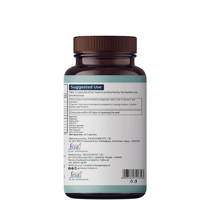 Miduty Stop Aging Powerful Antioxidant Formula to Slow Down Aging, Anti Aging Supplement for Youthful Skin - Anti Aging Capsules, Resveratrol Active Ingredient - Pack of 60