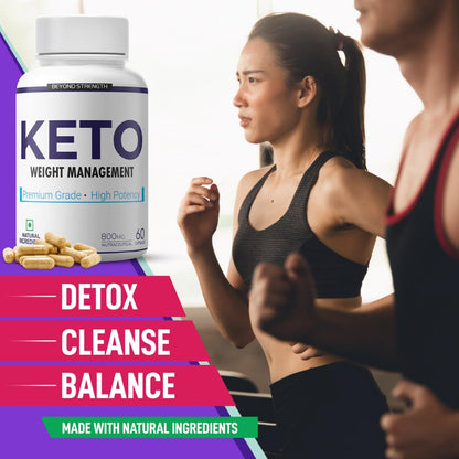 Herbal Max Keto Advanced Weight Management â€“ 800mg | 60 Capsules | With Green Tea, Garcinia Cambogia & Green Coffee Extract | Supports Fat Burn & Metabolism | For Men & Women