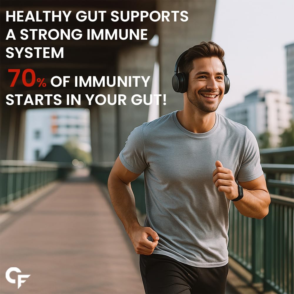 Carbamide Forte Probiotics Supplement | Gut Health Supplements with Limosilactobacillus reuteri | Probiotics supplement for gut health | Digestive Enzymes 20 Effervescent Tablets