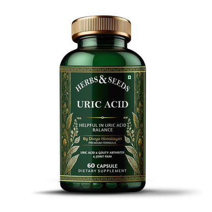 Simply Herbal Uric Acid Support Supplement â€“ Uric Acid Cleanse & Kidney Support â€“ Includes Tart Cherry, Chanca Piedra, Celery Extract & Turmeric â€“ 60 Capsules