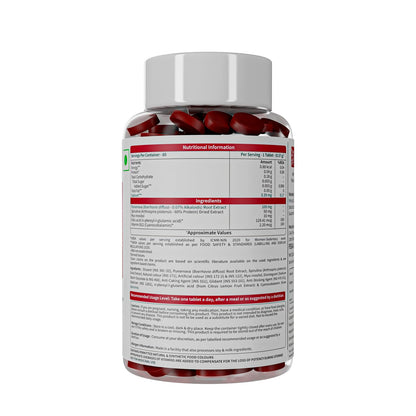 Neuherbs Plant Based Vitamin B12-60 Tablets | True B12 Supplement With Myo-Inositol, Punarnava & Spirulina | Boost Energy, Brain & Nerve Health, Promotes Metabolism | For Men & Women