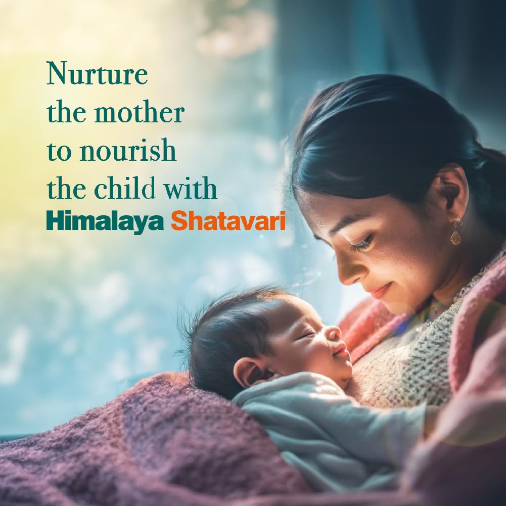 Himalaya Pure Herbs Shatavari Women's Wellness Tablets, Promotes lactation, White, 60 Count