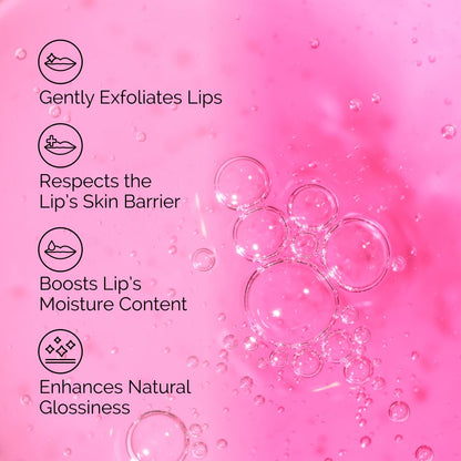 The Ordinary PHA 5% Exfoliating Lip Serum, Hydrating Overnight Lip Exfoliator Treatment, 15ml