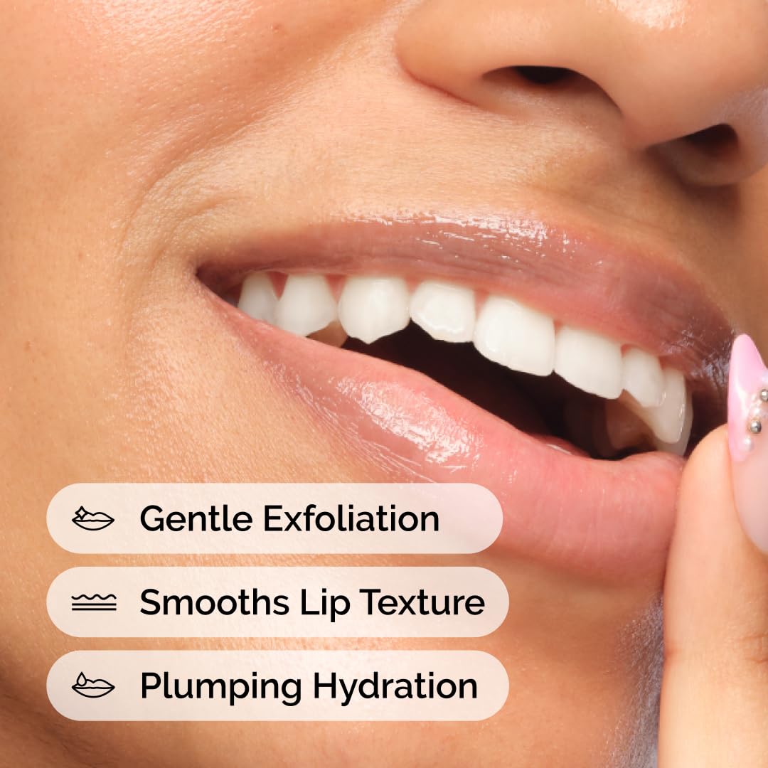 The Ordinary PHA 5% Exfoliating Lip Serum, Hydrating Overnight Lip Exfoliator Treatment, 15ml