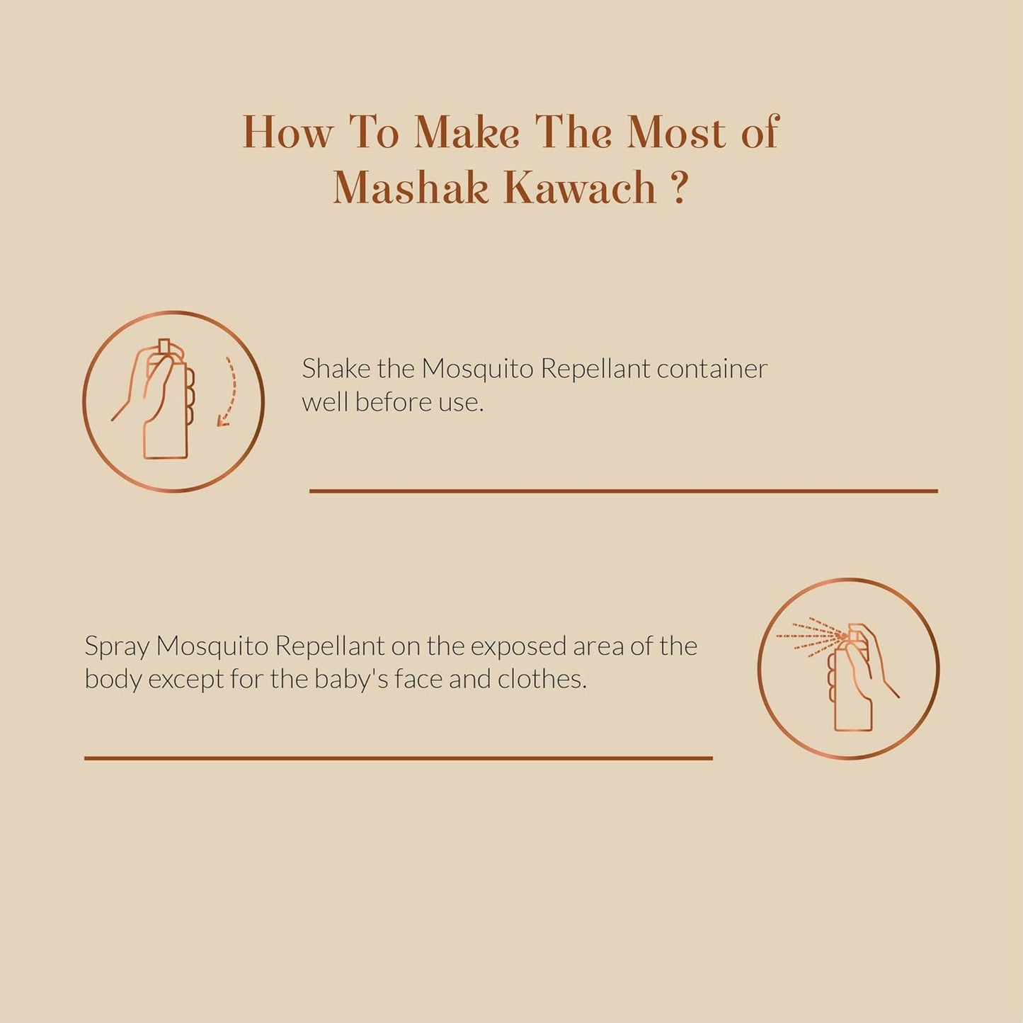 Baby Forest Mashak Kawach Mosquito Repellent Spray for Babies | with Lemongrass, Cedarwood & Lavender Oil | Natural Insect Repellent for Kids | Derma Safe, Cruelty-Free, Vegan | 100ml Pack of 1