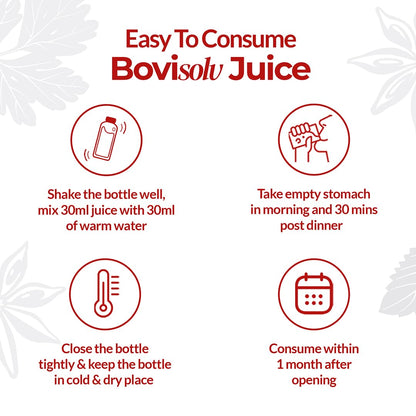 Krishnaâ€™s Bovisolv Juice 1000 ml | IBS-Friendly | Digestive Wellness Drink | Ayurvedic Liquid for Sensitive Gut Lifestyle