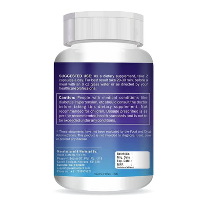 Vokin Biotech Keto Advaced Weight Loss Formula with Green Tea Extract Garcinia Combogia 60 Capsules For Men and Women