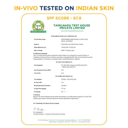 Bioderma Photoderm XDefense Ultra-Fluid SPF 50+ Invisible Sunscreen I PA ++++ I In-Vivo tested