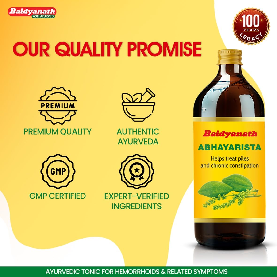 Baidyanath Abhayarist - 450 ml