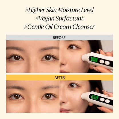 dâ€™alba Piedmont Italian White Truffle Return Oil Cream Cleanser, Vegan Skincare, Easy One Step Cleanser for Sebum & Makeup Removal, Hydrating Cleanser, for Sensitive Skin, Korean Skin Care, 150ml