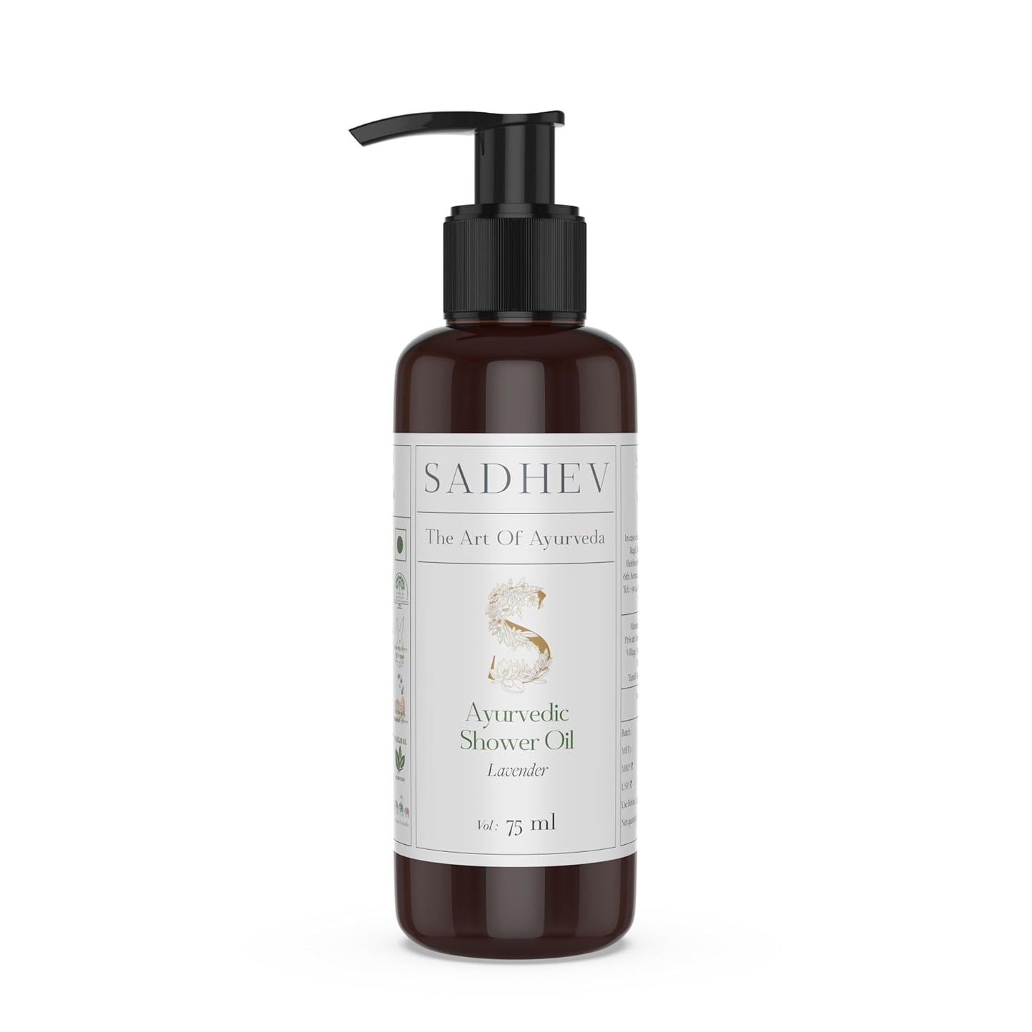 Sadhev Lavender Shower Oil - 75ml