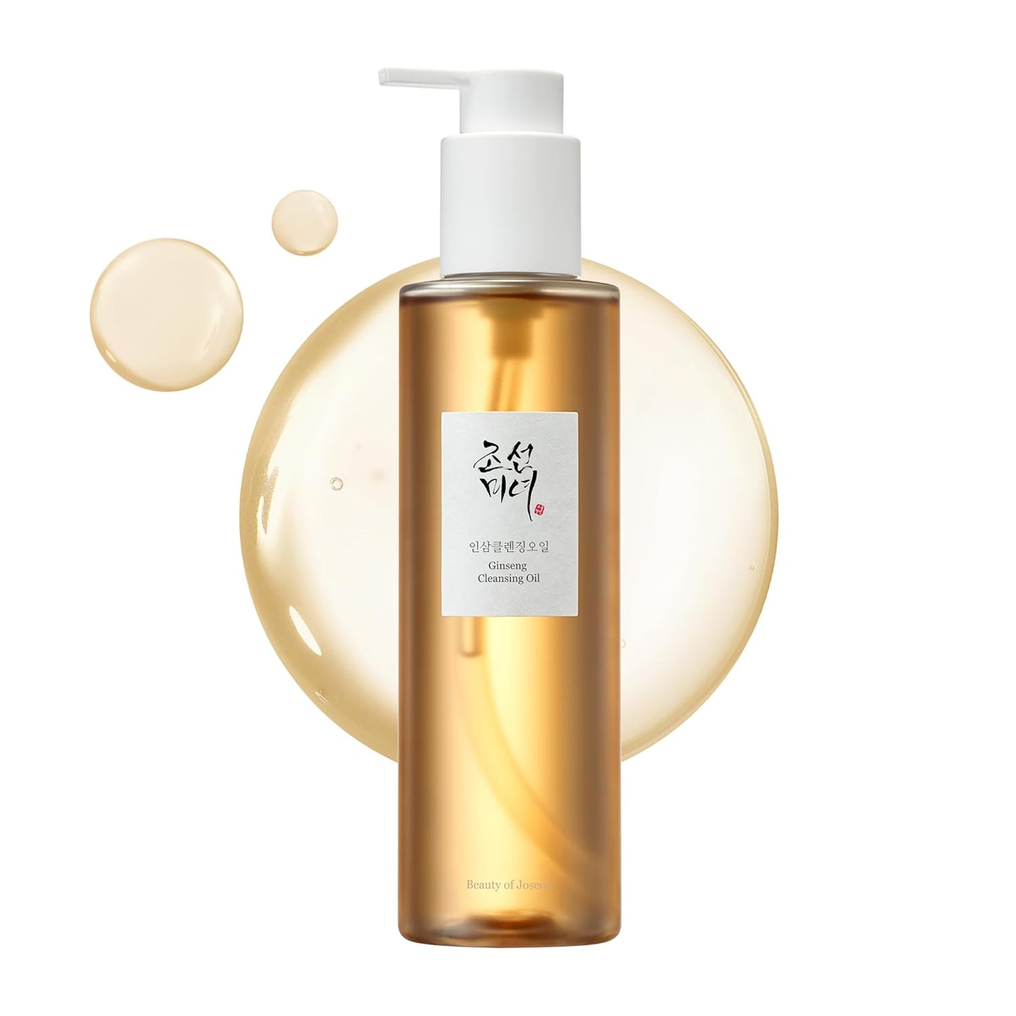 Beauty of Joseon Ginseng Cleansing Oil 210ml, Korean Oil Cleanser for Makeup Removal, Deep Cleansing, Hydrating Skincare Routine