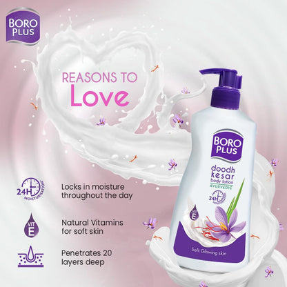 BOROPLUS Body Lotion for Nourishment (Normal Skin) 400 milliliters