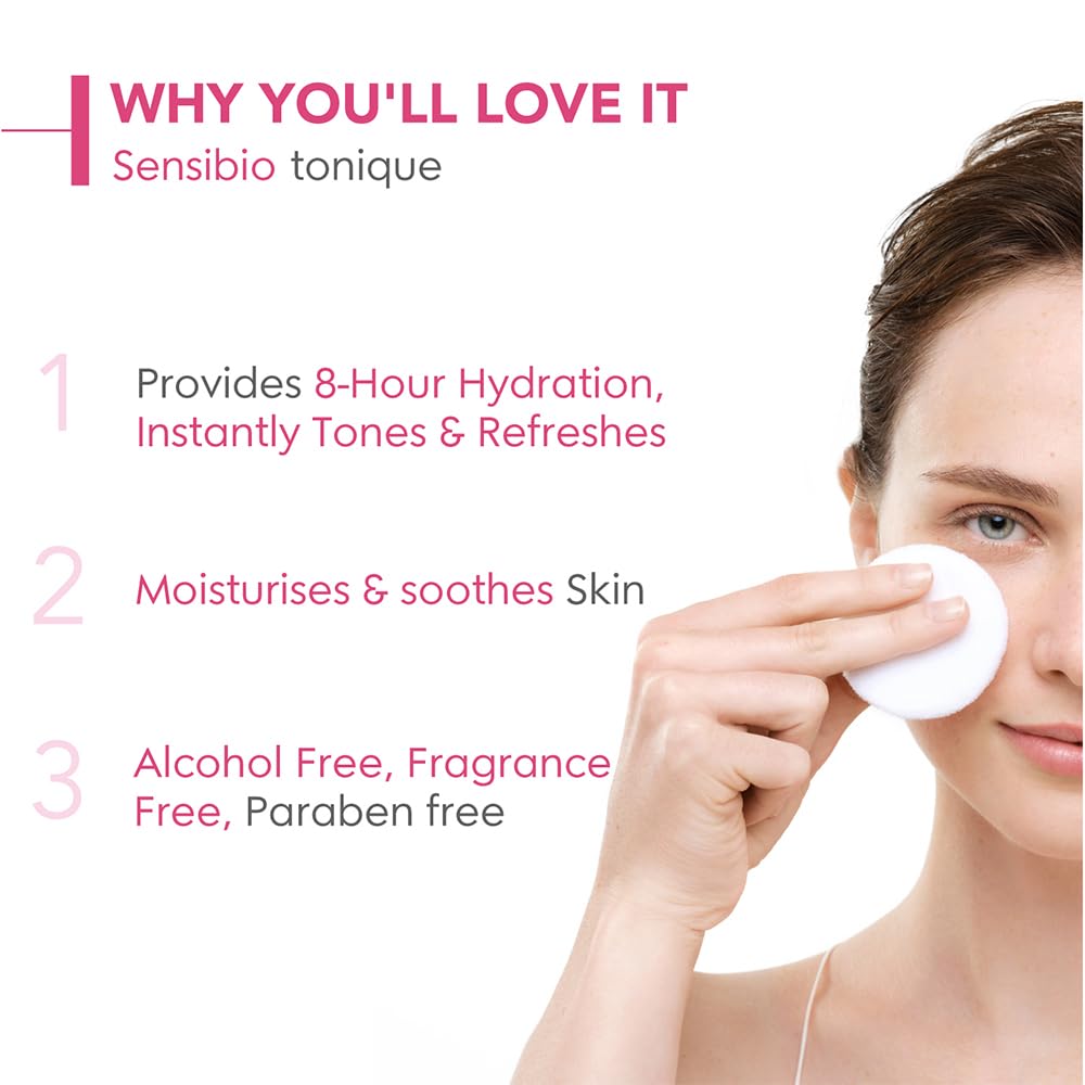 Bioderma Sensibio Tonique Lotion for Soothing and Improves Skin Comfort, 250ml
