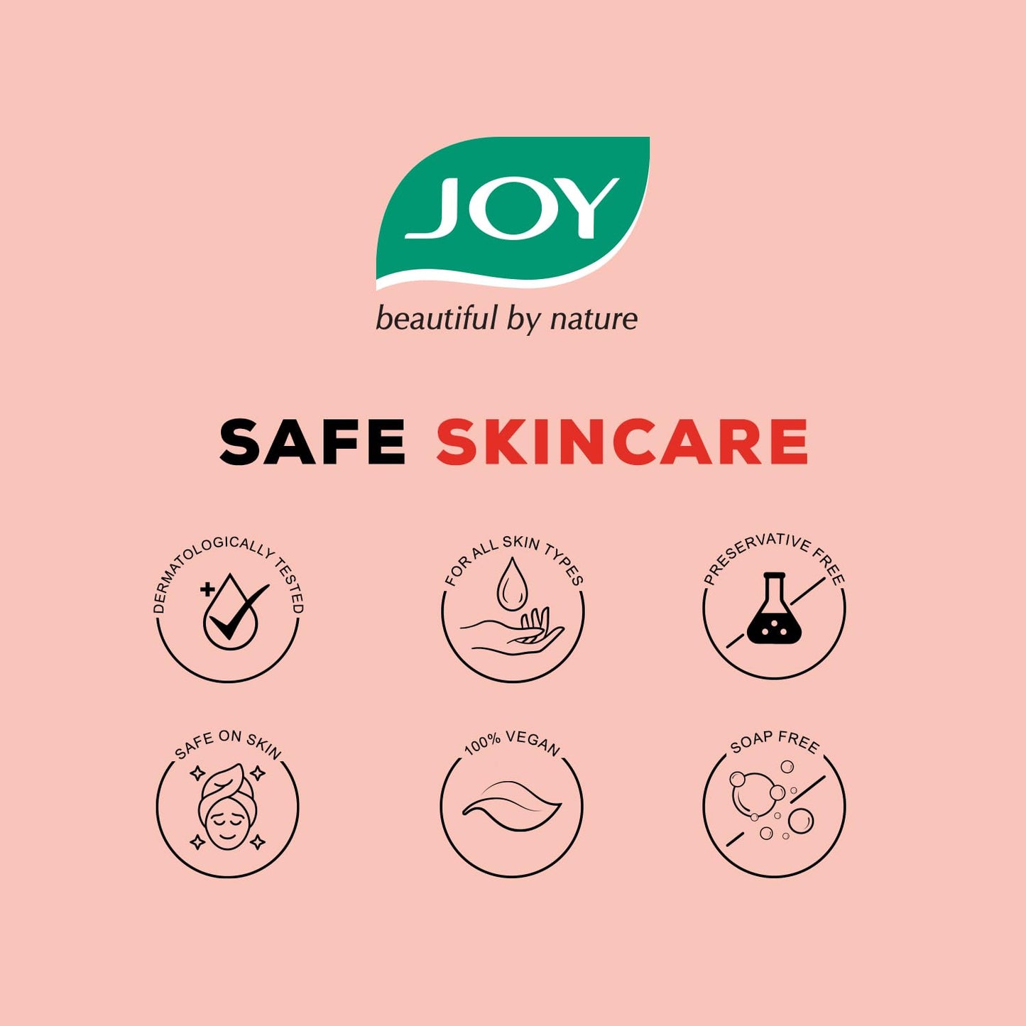 Joy Strawberry Face & Body Scrub for Blackhead Removal & Oil Control - 200gm | Exfoliating Scrub with Vitamin C, Controls Excess Oil & Removes Blemishes | 100% Vegan & Gentle on Skin