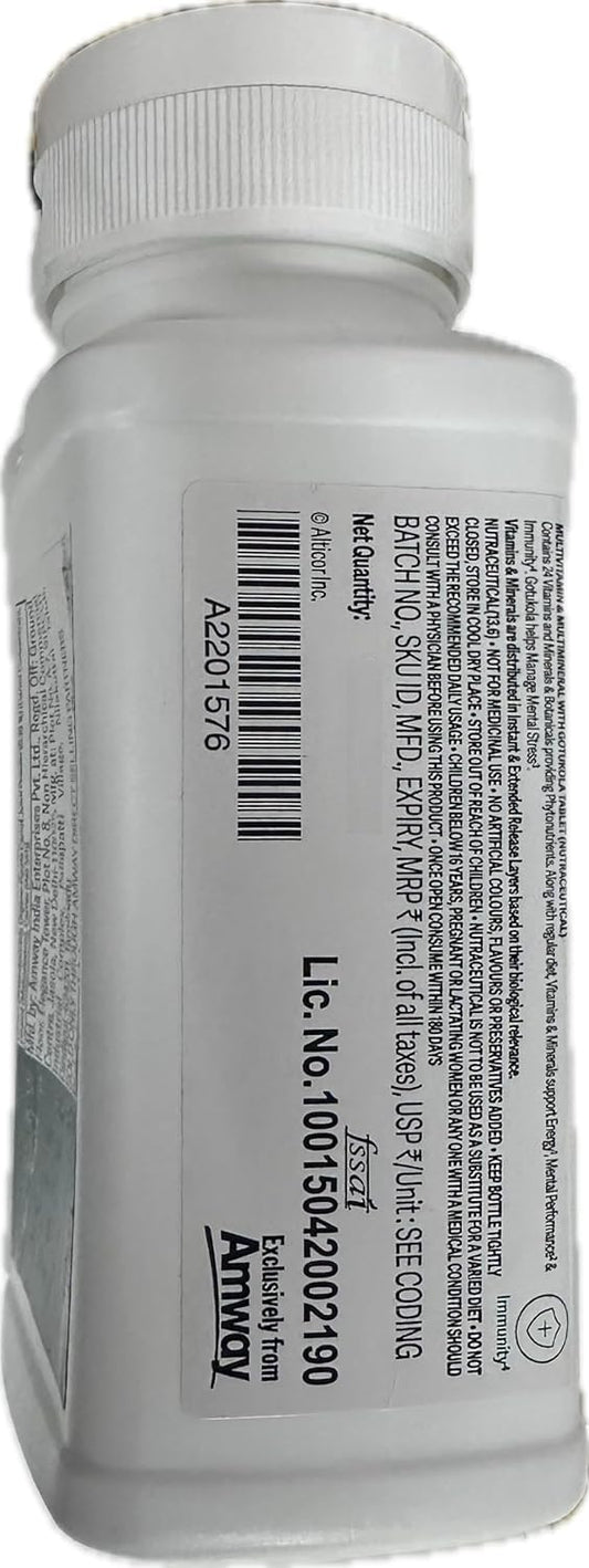 Nutrilite Daily Plus Multivitamin & Multimineral With Gotukola Tablets (30N)