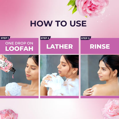 Lux Soft Rose Bodywash with French Rose & Almond Oil, 750 ml