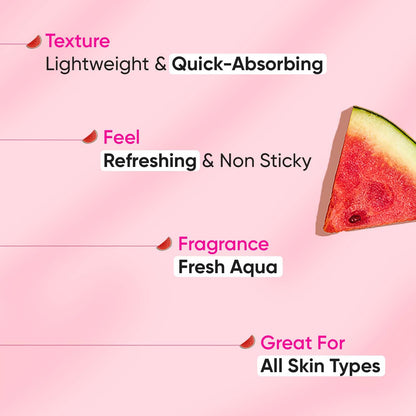 Dot & Key Watermelon Cooling Underarm Roll On | Odour & Sweat Controls | 4% AHA + BHA | Fresh Aqua Fragrance | Gently Exfoliates & Smooths Skin | For Men & Women | 50ml
