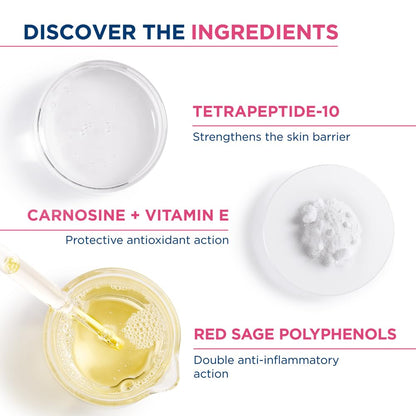 Bioderma Sensibio Defensive Rich Active Anti-Pollution Cream - Hydration/Moisturisation 12h Nutrition, 40ml