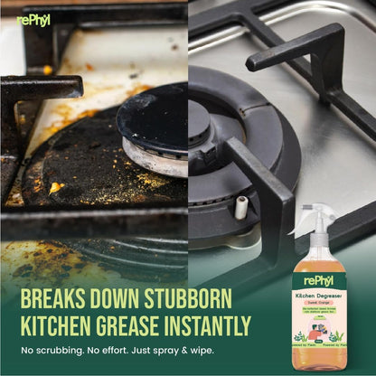 Sweet‑orange kitchen degreaser that actually cuts the grease