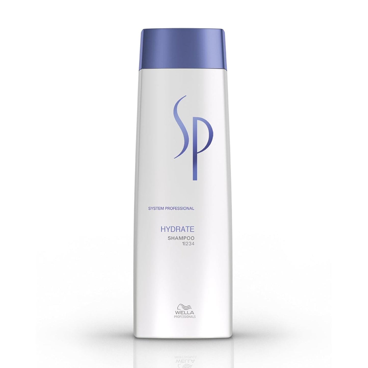 Wella Professionals SP Hydrate Shampoo for Frizzy and Dry Hair | Intense Hydration for Dull & Flaky Scalp | Gentle Cleansing & Lightweight Moisturisation