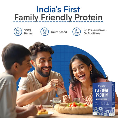 Trunativ Cookable Milk Whey Protein Isolate| 90% Protein Per Serving | Muscle Growth & Immunity Booster| Natural Protein Powder| No Added Sugar | Higher Protein Absorption | Unflavoured 400g (Pack of 1)
